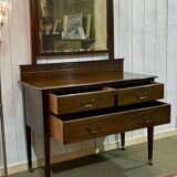 English mahogany dressing table from the early 20th century