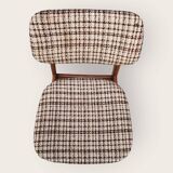 Quatre chaises de table de salle à manger Mid Century