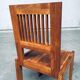 Postmodern Teak Side Chair, France, 1990s