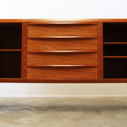 Teak enfilade by Ib Kofod Larsen for Faarup Denmark 1950s
