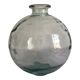 Thick glass cylinder, vase