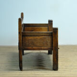 Antique walnut bench, Southern France / Northern Spain, 17th–18th century