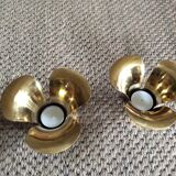 Duo of candle holders