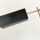 Mid century desk lamp with a rectangular shade