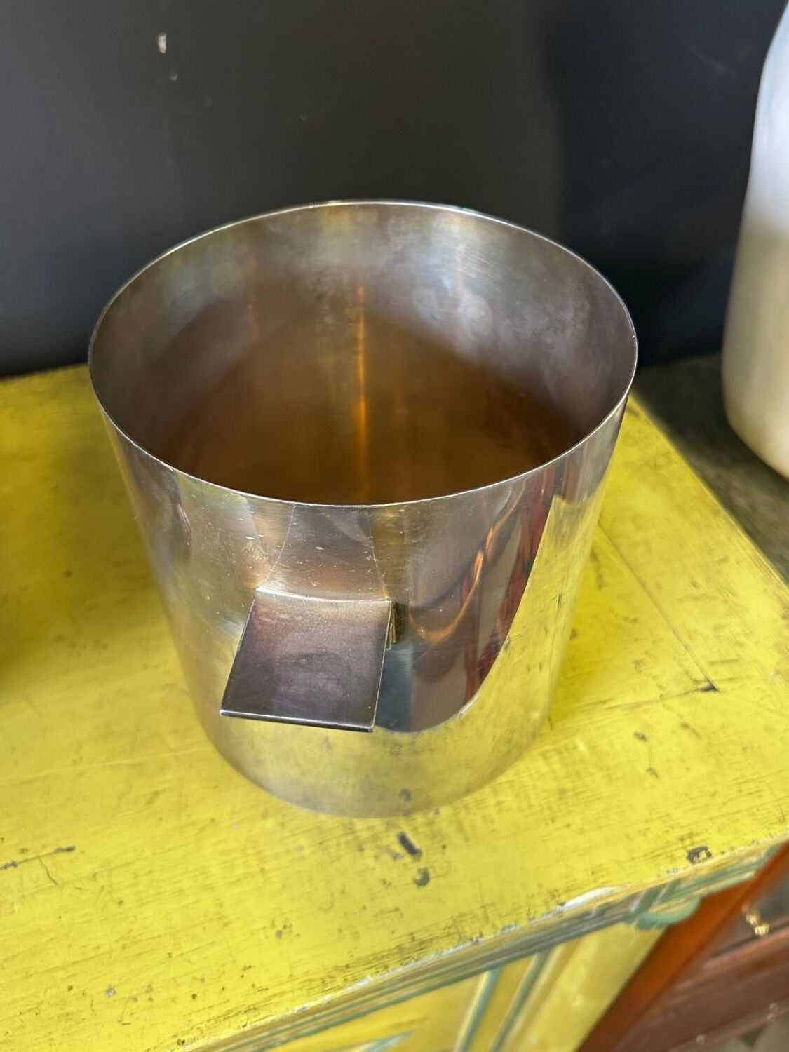 Christofle silver-plated champagne bucket, Windsor model by Lino