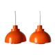 Suspensions vintages orange
