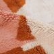 Tapis berbère Azilal terracotta et pêche moderne