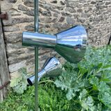 Lampadaire vintage chrome