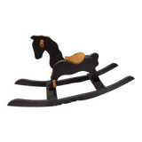 Cheval à bascule bois massif