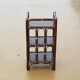 Rattan bamboo shelf