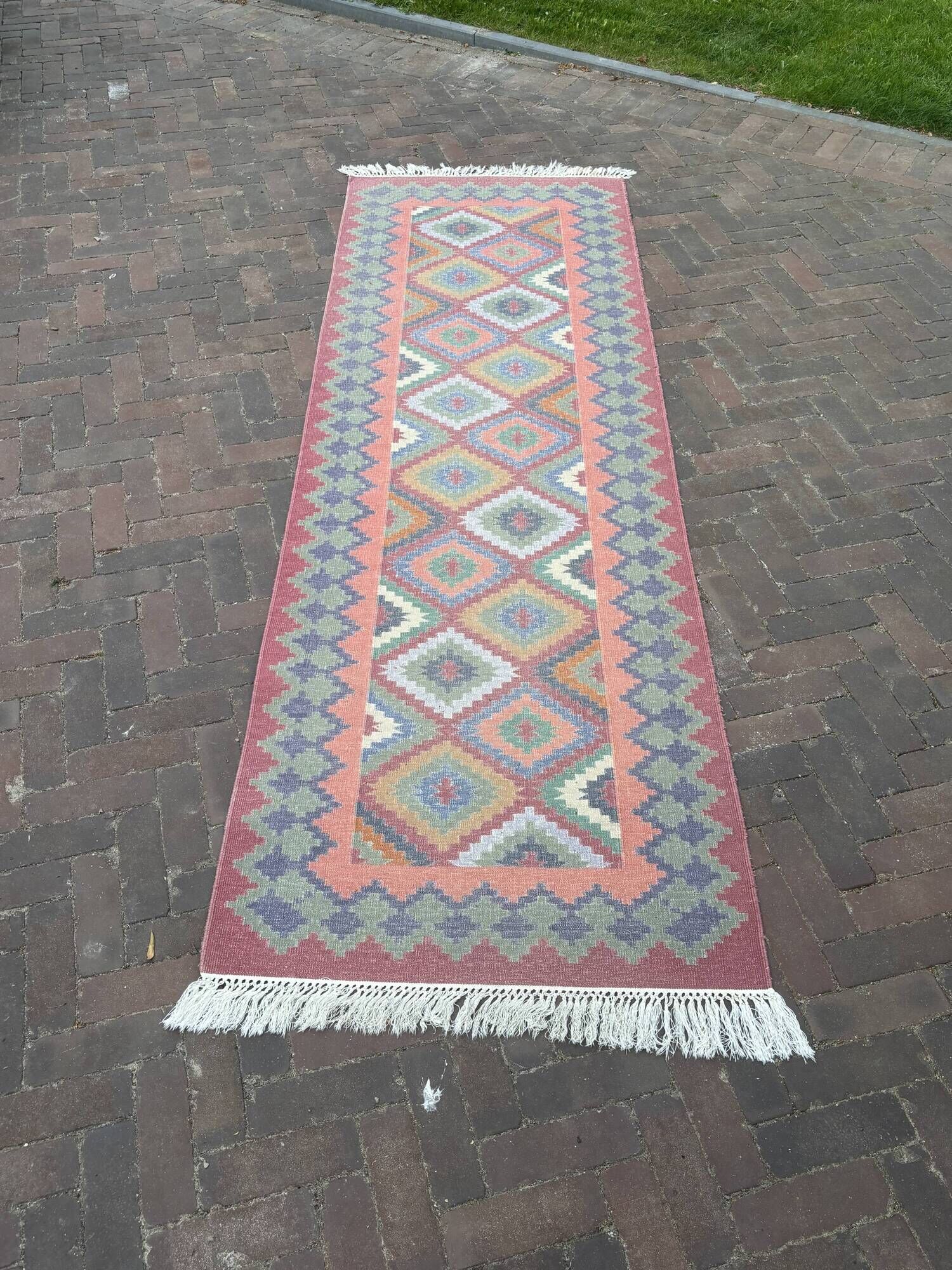 Vintage Kilim Rug – Small Runner 240x76