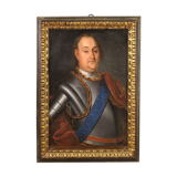 Portrait d’un homme en armure du 18ème siècle