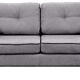 Canapé convertible gris
