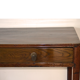 Console table wood stained and varnished old 20th century