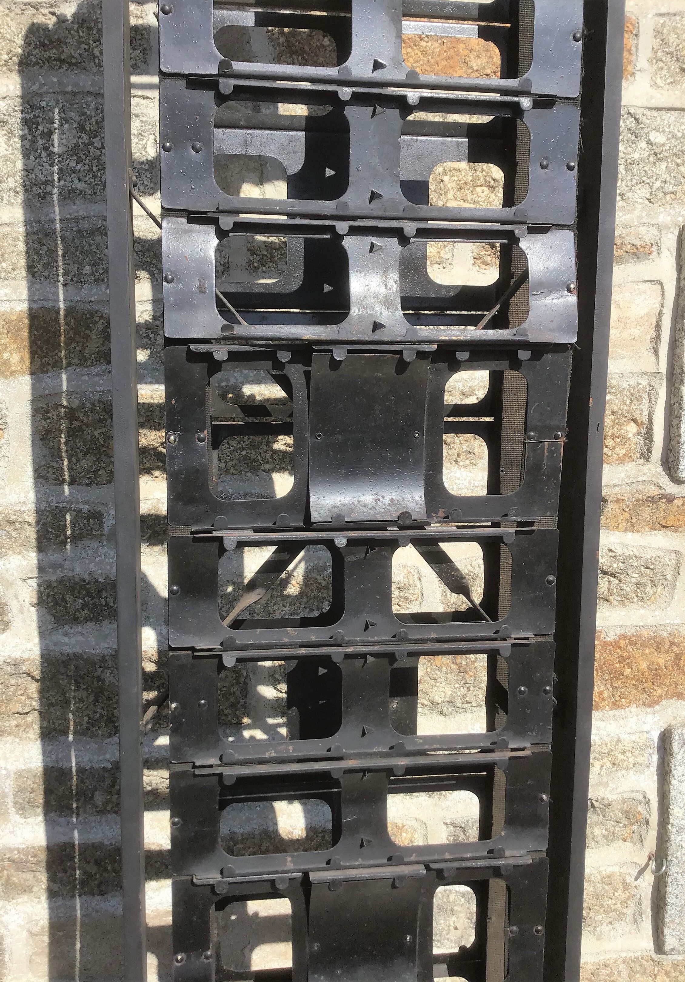 Former postcard drop-down display