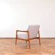 Mid-Century Swedish Teak Lounge Chair by Alf Svensson for Dux, 1960s.