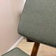 Vintage armchair attributed to Jens Risom, solid wood and fabric.