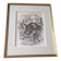 Original engraving / burin by JB Tavy Notton, "The blue tit", circa 1970