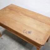 Table à manger de ferme, vintage en bois