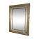 Large mirror with wooden gilded and carved frame.
