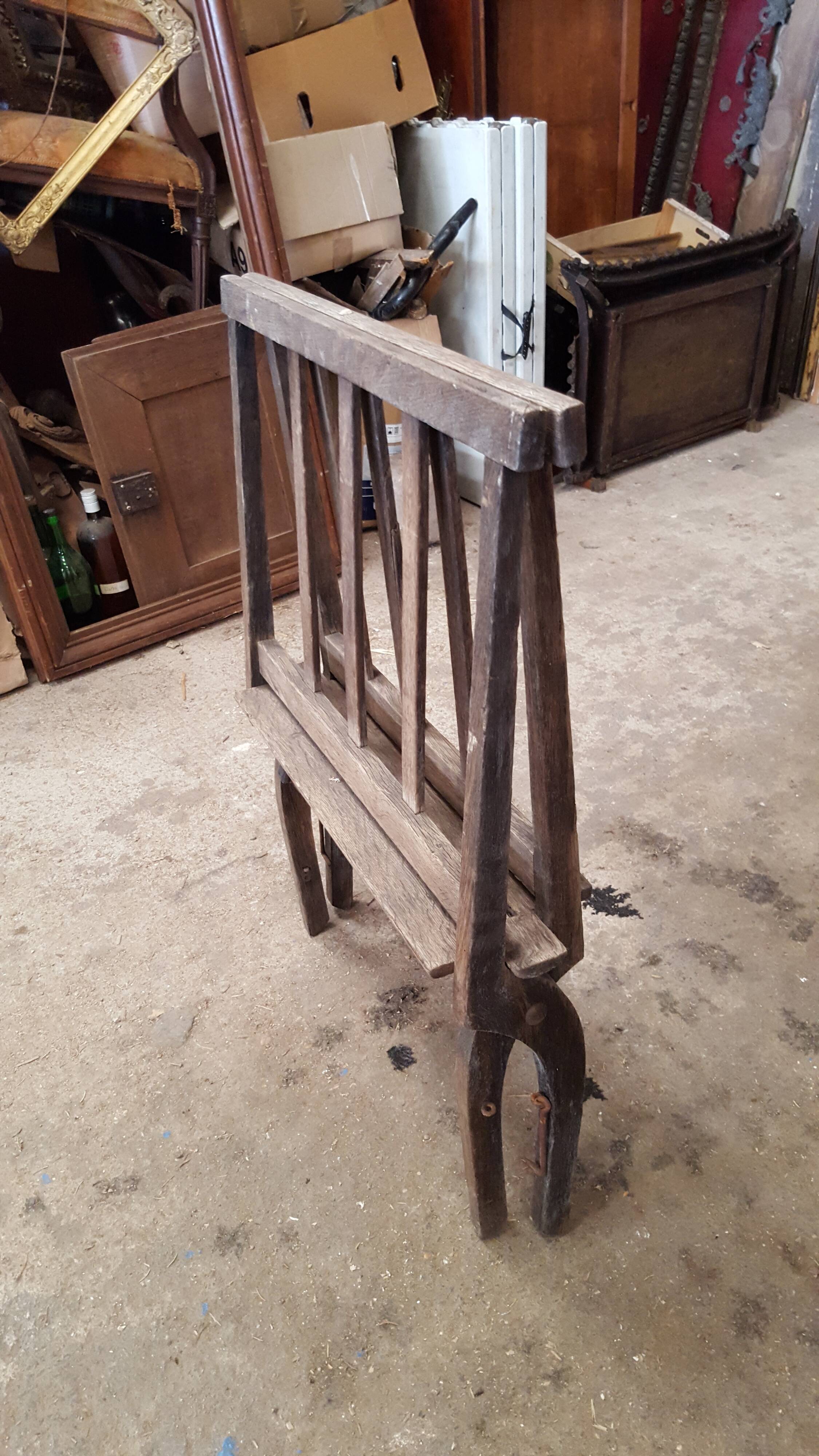 Wearing for 19th century oak paintings