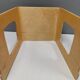 Beautiful design stool/side table made of curved plywood and designed by Lisa Norinder for Ikea.
