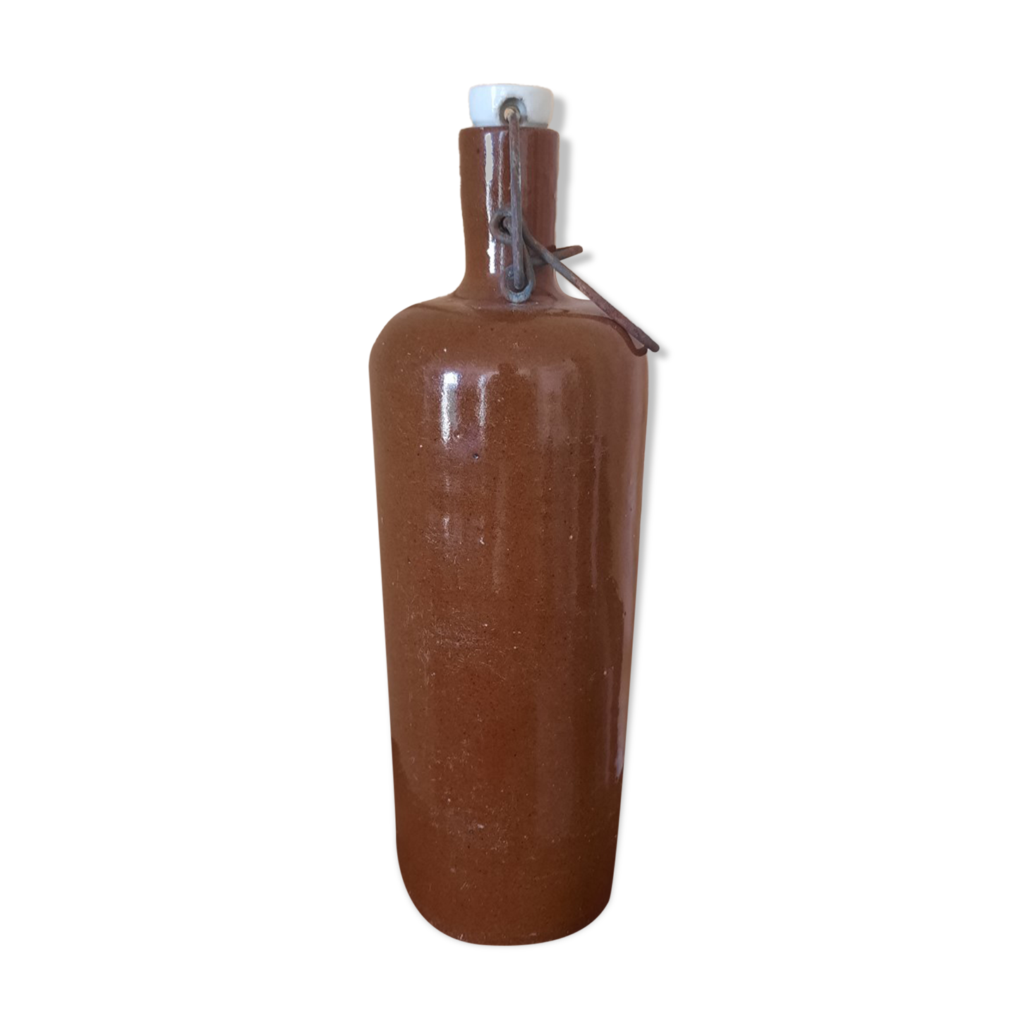 Antique stoneware bottle
