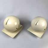 Vintage Italian Guzzini sconces model Bugia. Set of two
