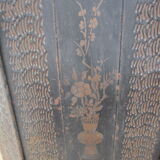 Old art deco firewall in tole