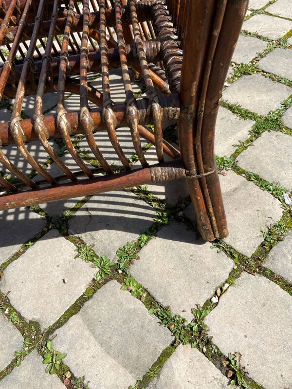 Fauteuil en rotin