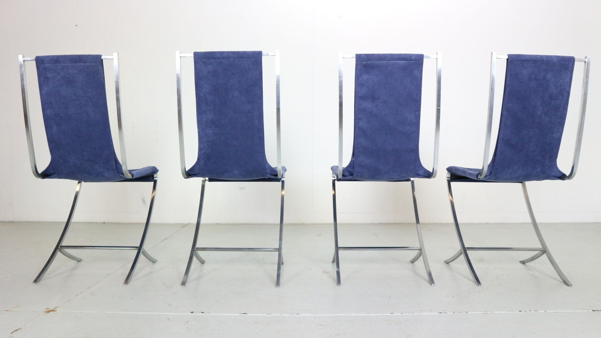 Set Of 4 dinning chairs by Pierre Cardin for Maison Jansen 1970