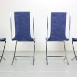 Set Of 4 dinning chairs by Pierre Cardin for Maison Jansen 1970