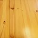 Vintage octagonal dining table from the 1980s in pine with an extension.
