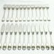 Christofle – 12-piece silver-plated fish cutlery set, Chinon model