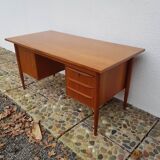 Teak steering desk pat Tibergaard, Denmark