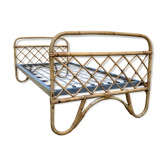 Vintage bamboo children's bed