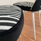 Duo of restored chairs