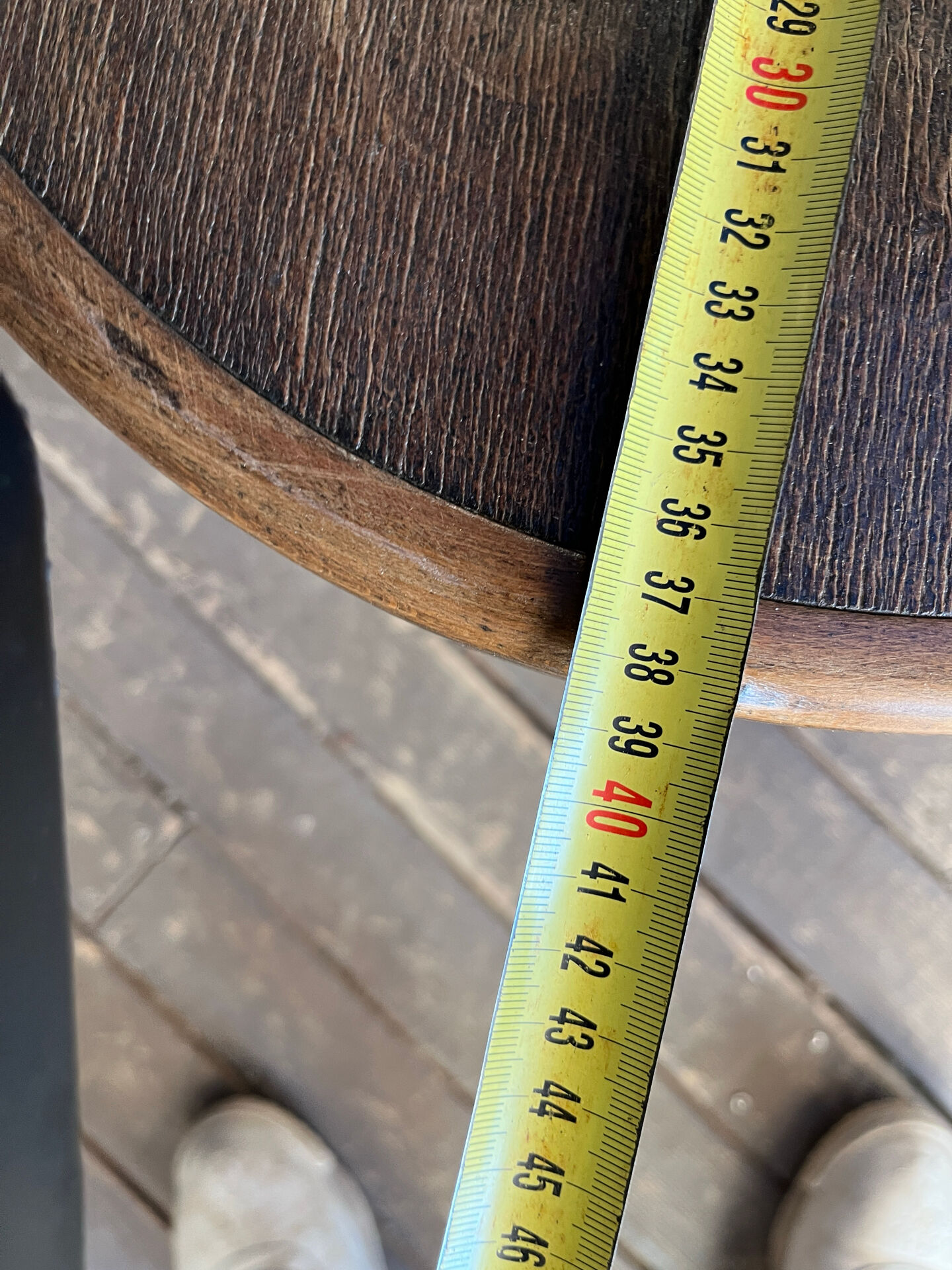 Old bistro chair