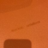 Stool M stool ultra design contempo seat orange by Marzais Creations