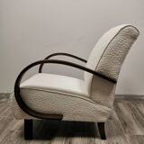 Restored armchair by Jindrich Halabala