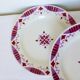 4 flat plates made of ironstone from Moulin des Loups and Hamage 2106193