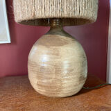 Vintage stoneware lamp