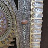 Giovanni  Schoeman Brutalist Cold Cast Metal Sculpture Fish Wall Hanging