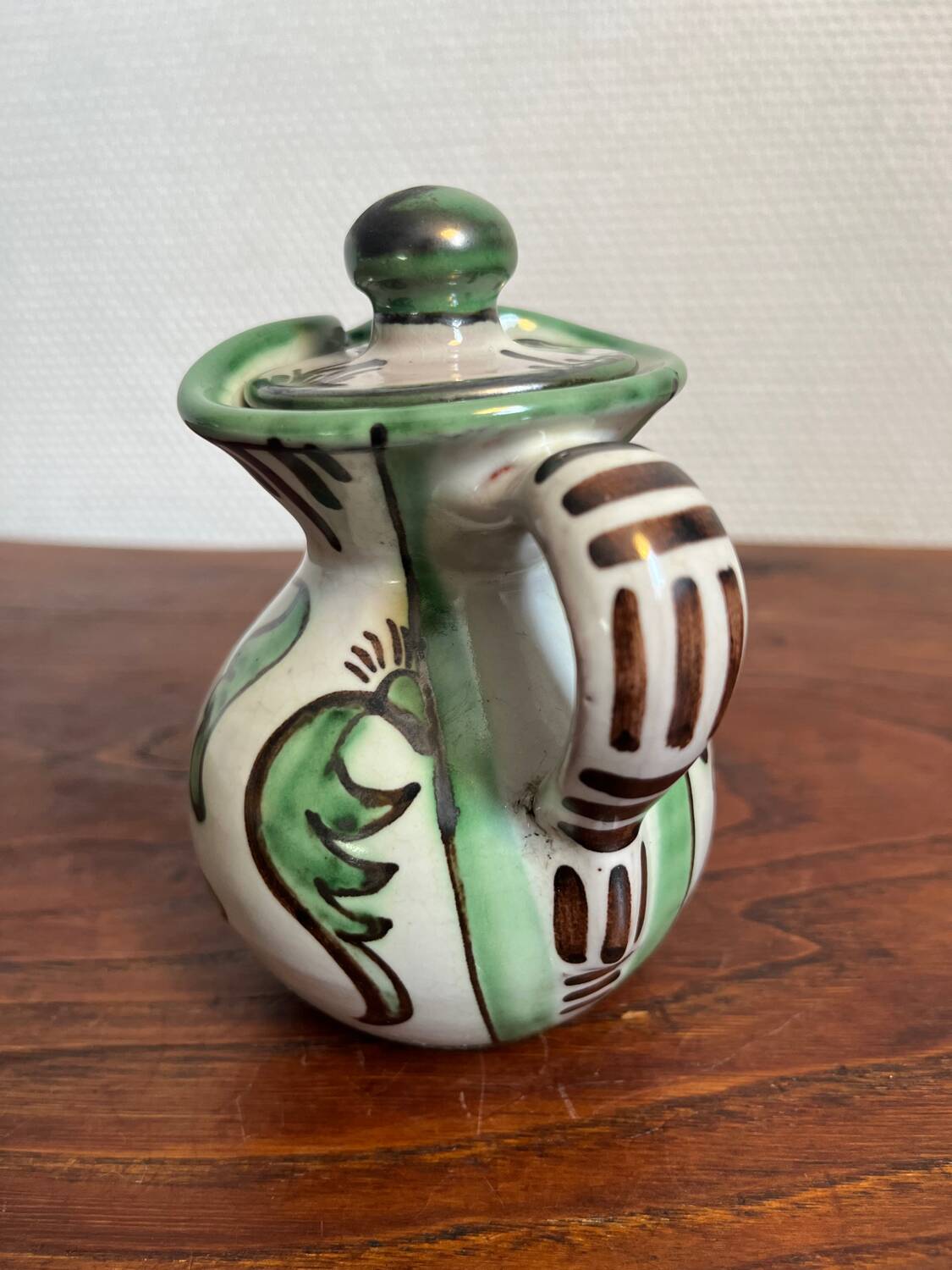 Punter cracked ceramic salt and pepper set, oil and vinegar set
