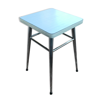 Tabouret chrome & formica