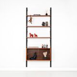 Teak modular shelving unit, Danish design, 1960s, designer: Poul Cadovius