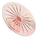 Pink Rosaline Art Deco Cake Stand Pastry Dish Scailmont