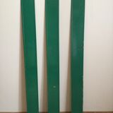 Plates vintage parisian bus signage