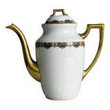 Limoges Vignaud porcelain teapot.