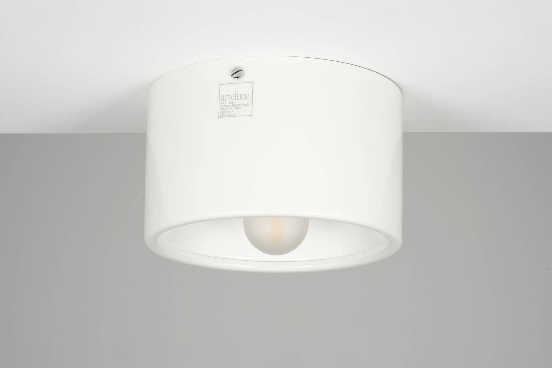 Cini Boeri ceiling light model 268 by Arteluce 1970